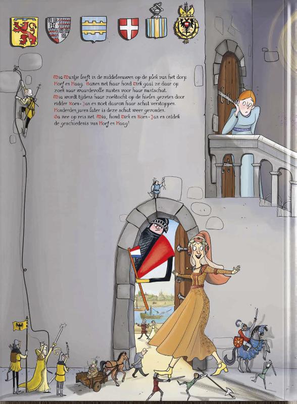 Achterkant van De verborgen schat van Hoef en Haag