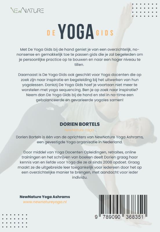 Achterkant van De Yoga Gids