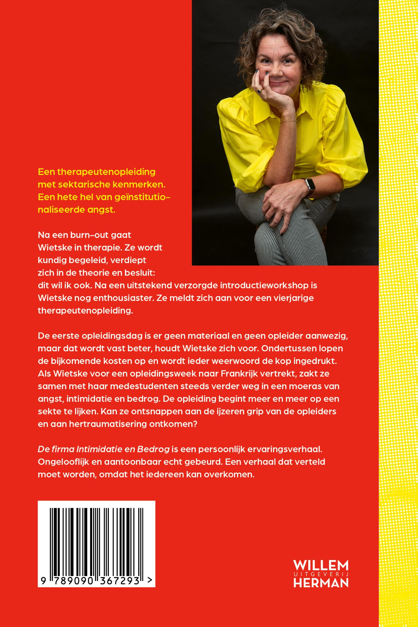 Achterkant van De Firma Intimidatie en Bedrog