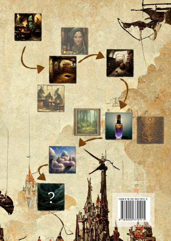 Achterkant van Choose Your Quest