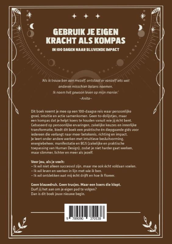 Achterkant van Je eigen kracht als kompas