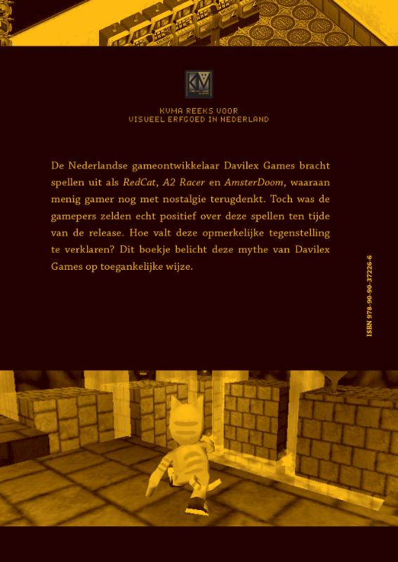 Achterkant van De mythe van Davilex Games - van RedCat tot A2 Racer