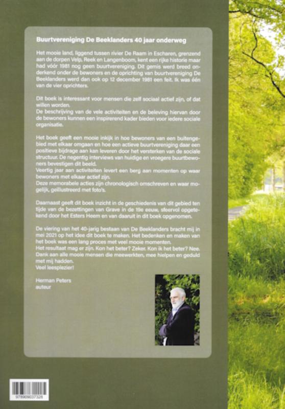 Achterkant van Buurtvereniging De Beeklanders