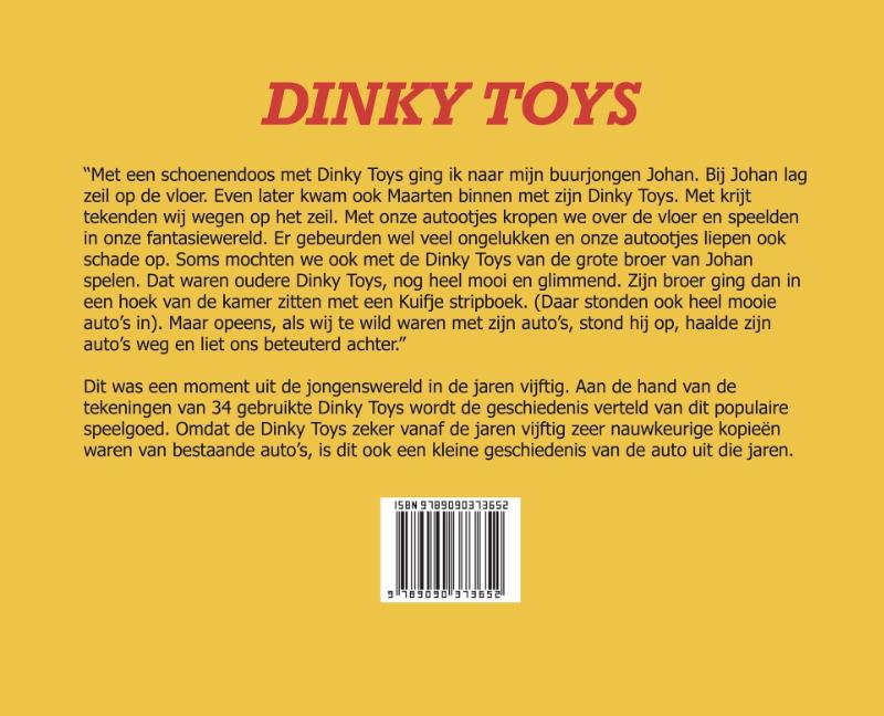 Achterkant van Dinky Toys