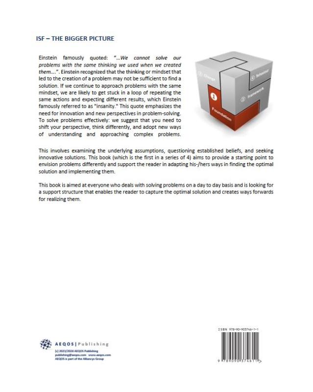 Achterkant van Envisioning Differently