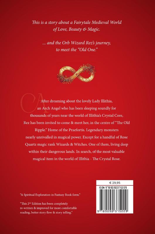 Achterkant van Stories of Illithia - The Crystal Rose