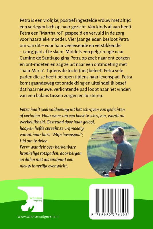 Achterkant van Mijn levenspad