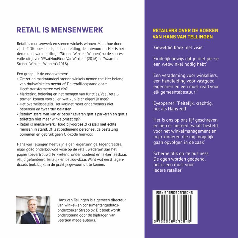 Achterkant van Retail is mensenwerk