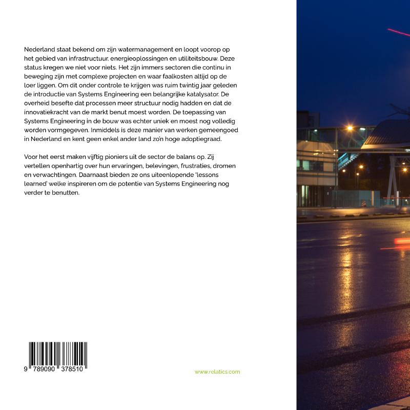 Achterkant van Pioniers in Systems Engineering