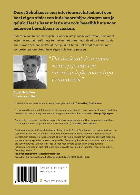 Achterkant van Hoe krijg ik een heerlijk huis