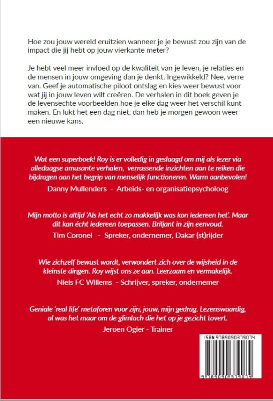 Achterkant van 1 kans