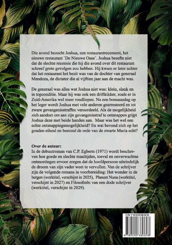 Achterkant van De ontsnapping van grote jongen