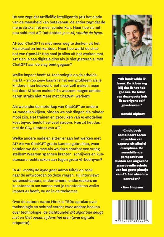 Achterkant van AI, voorbij de hype