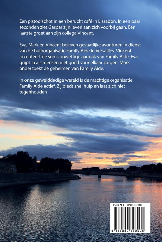 Achterkant van Aide. Het Geheim van Versailles
