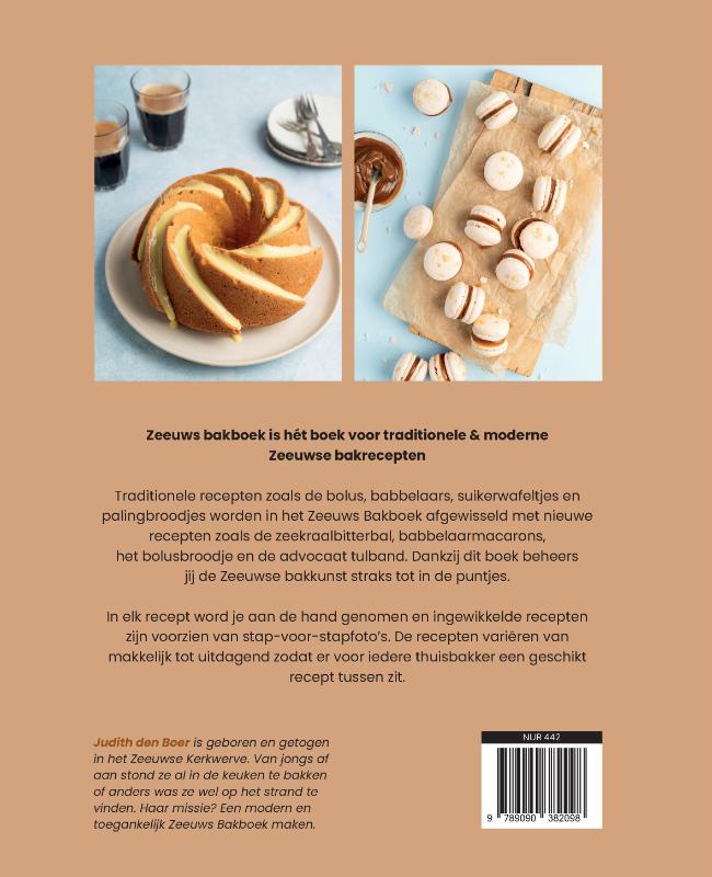 Achterkant van Zeeuws Bakboek