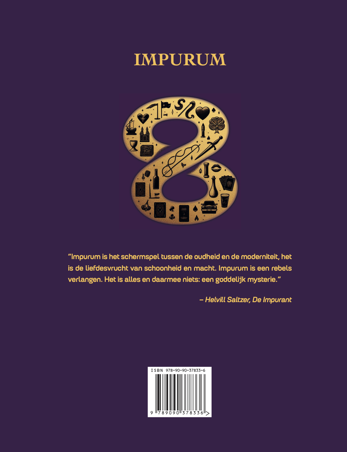 Achterkant van Impurum