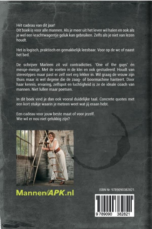 Achterkant van MannenAPK