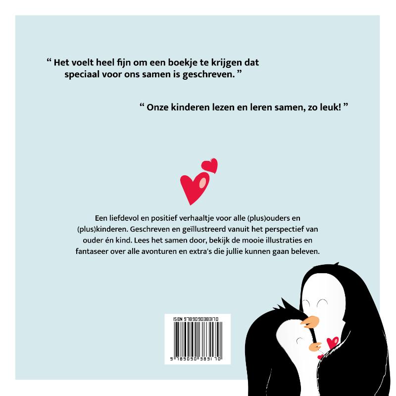 Achterkant van Jij bent mijn plus