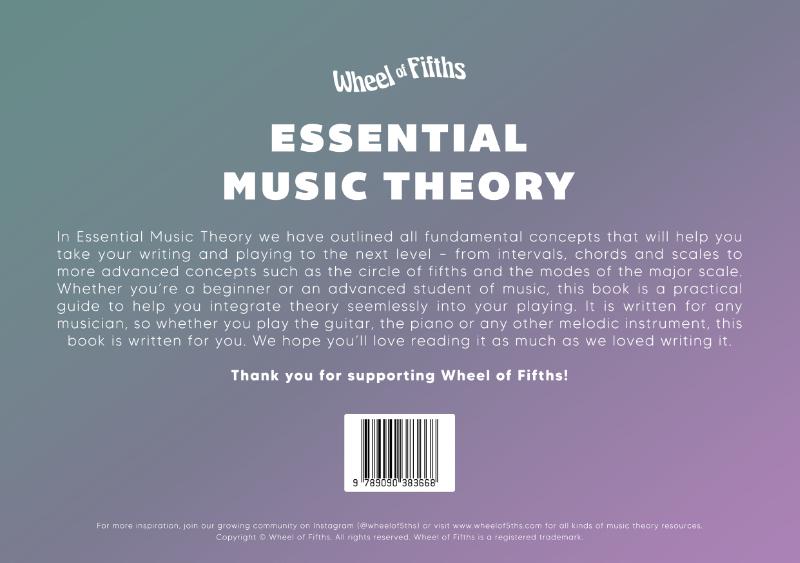Achterkant van Essential Music Theory