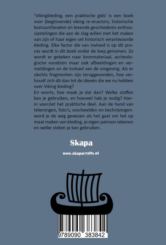 Achterkant van Vikingkleding