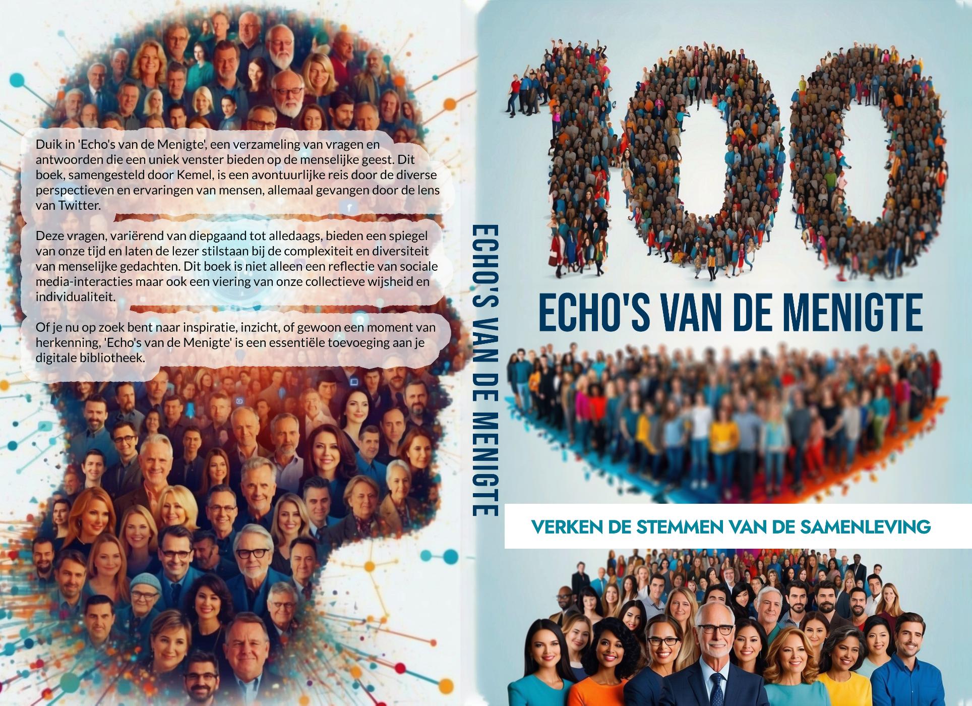 Achterkant van Echo's van de Menigte