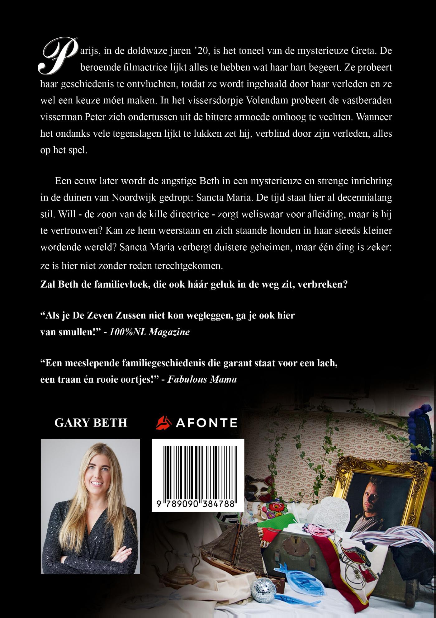 Achterkant van IK WEET WIE JE BENT