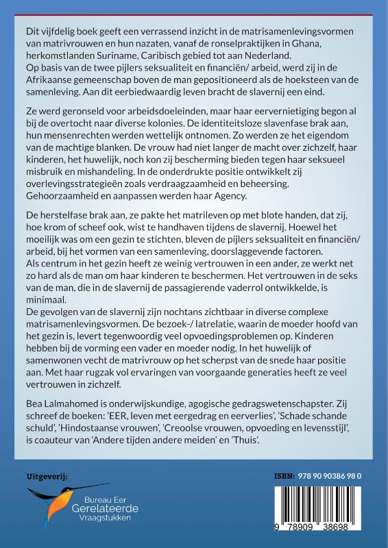 Achterkant van Matrivrouwen