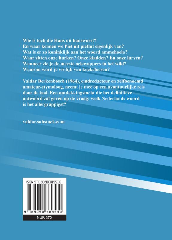Achterkant van De grappigste woorden