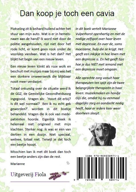 Achterkant van Dan koop je toch een cavia
