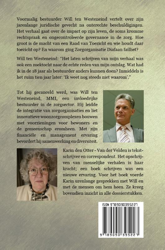 Achterkant van Gecanceld