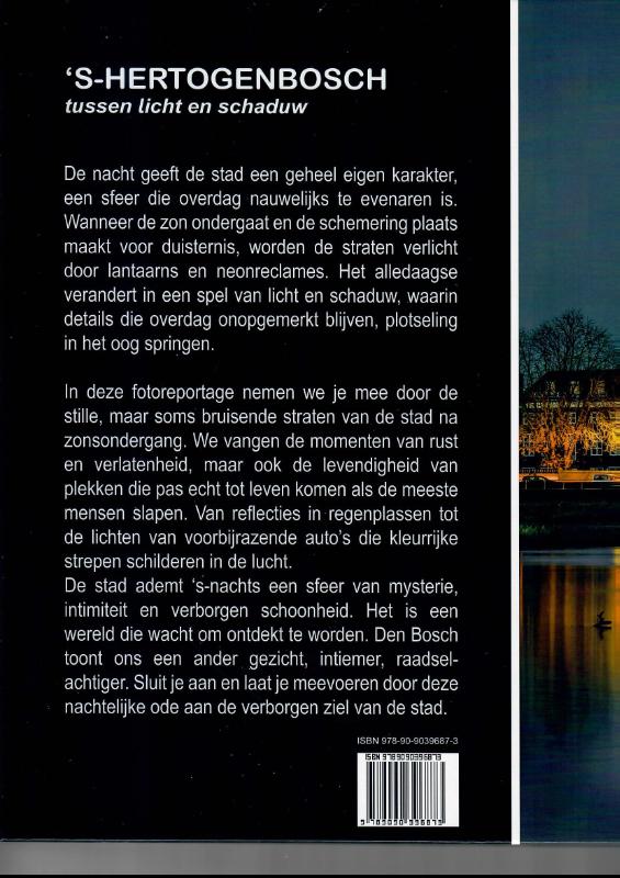 Achterkant van 'S-HERTOGENBOSCH