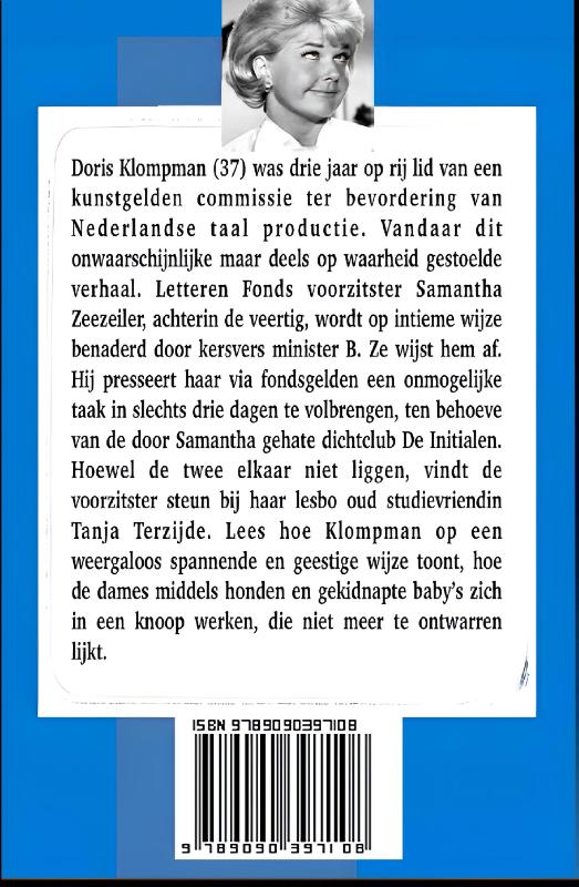 Achterkant van MINISTER B’s TAALSTRIJD