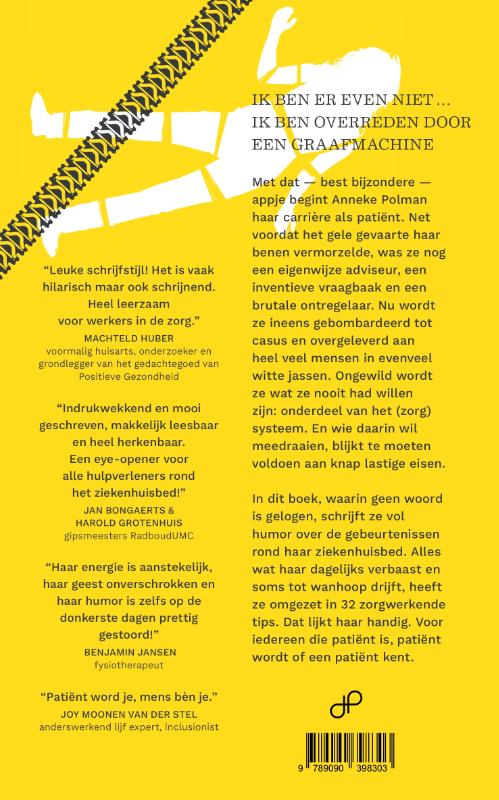 Achterkant van Maak je vooral geen zorgen