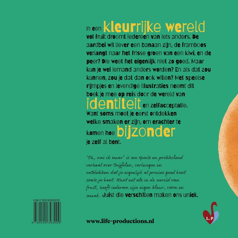 Achterkant van Oh, was ik maar...