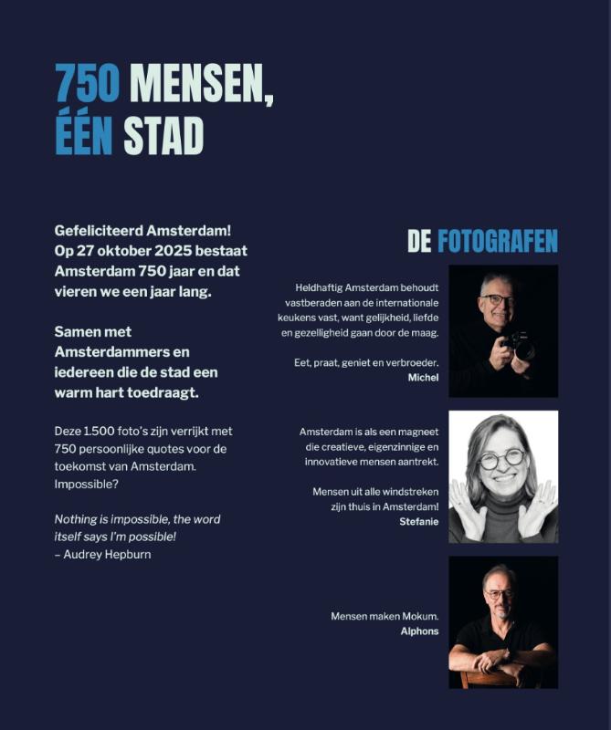 Achterkant van 750 mensen, één stad