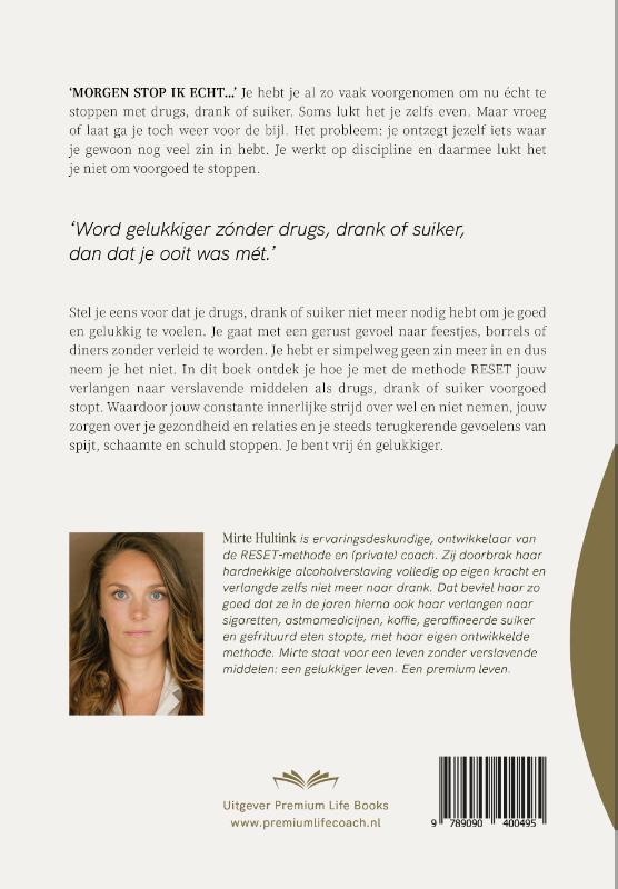 Achterkant van Reset