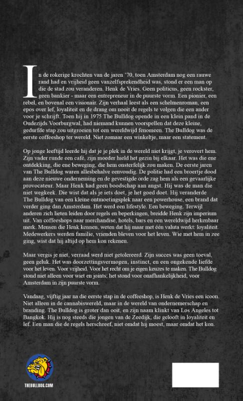 Achterkant van HENK