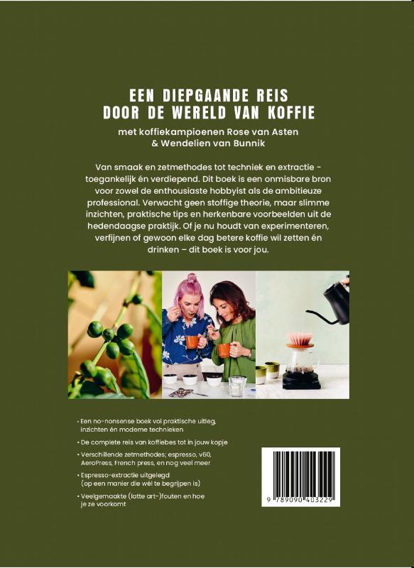 Achterkant van De Nieuwe Barista
