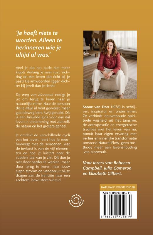 Achterkant van De weg van binnenuit