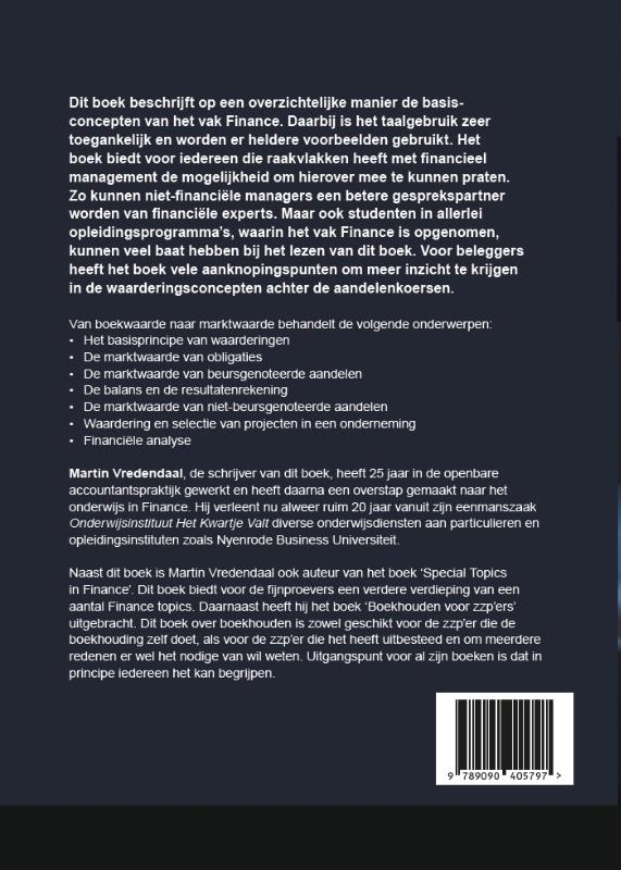 Achterkant van Van boekwaarde naar marktwaarde