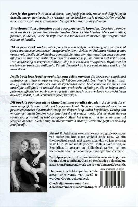 Achterkant van Emotioneel Vastgebonden