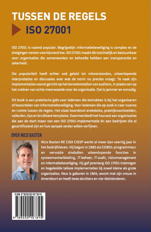 Achterkant van ISO 27001 Tussen de regels