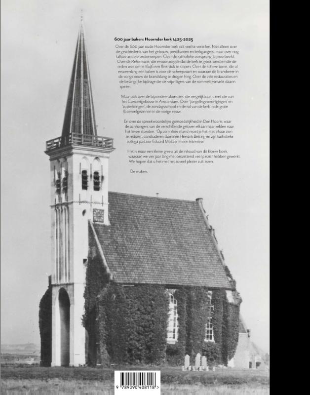 Achterkant van 600 jaar baken