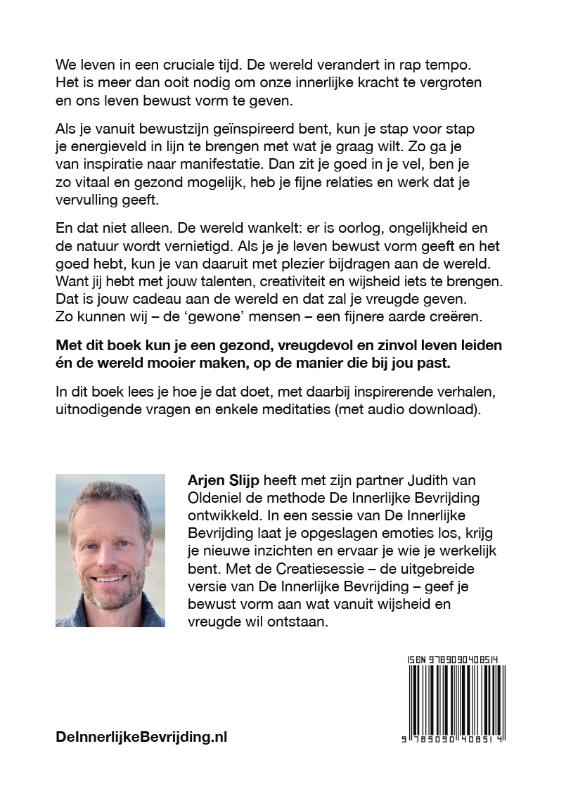 Achterkant van Je leven bewust vorm geven