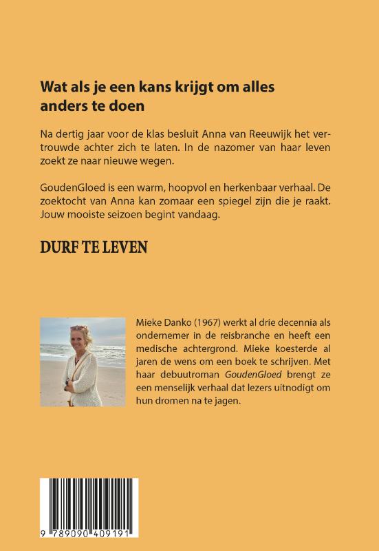Achterkant van Goudengloed