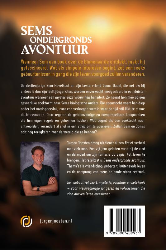 Achterkant van Sems ondergronds avontuur