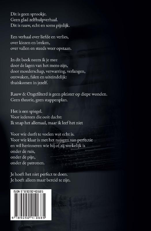 Achterkant van Rauw & Ongefilterd