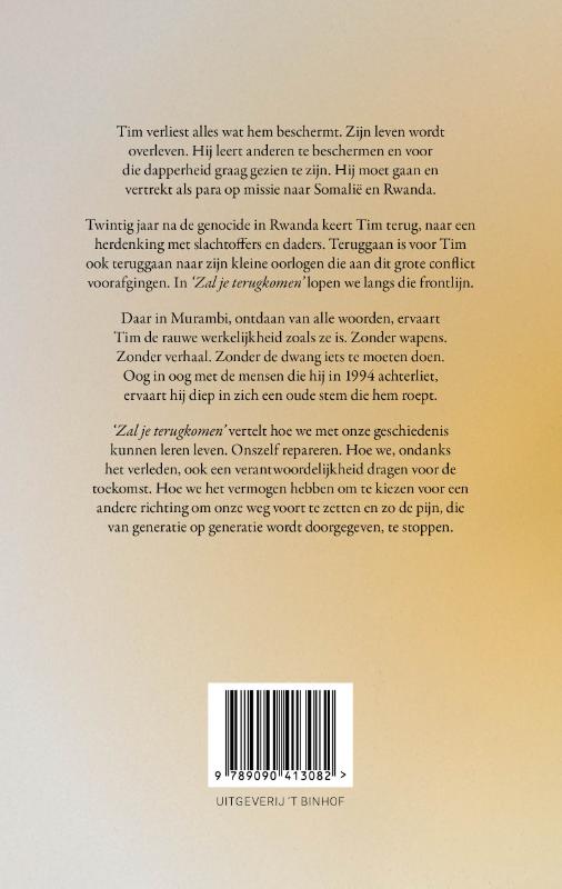 Achterkant van Zal je terugkomen?
