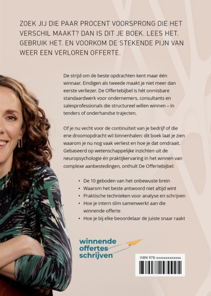Achterkant van De Offertebijbel