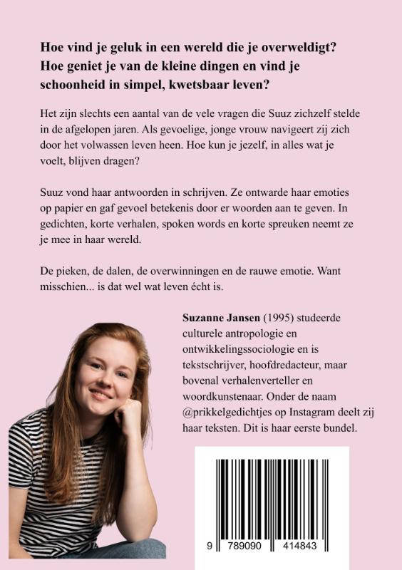 Achterkant van Misschien... is dit wel leven